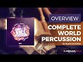 Checking out the complete world percussion by black octopus sound
