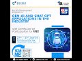 FDP on Gen-AI and ChatGPT Applications in the Industry Day 3