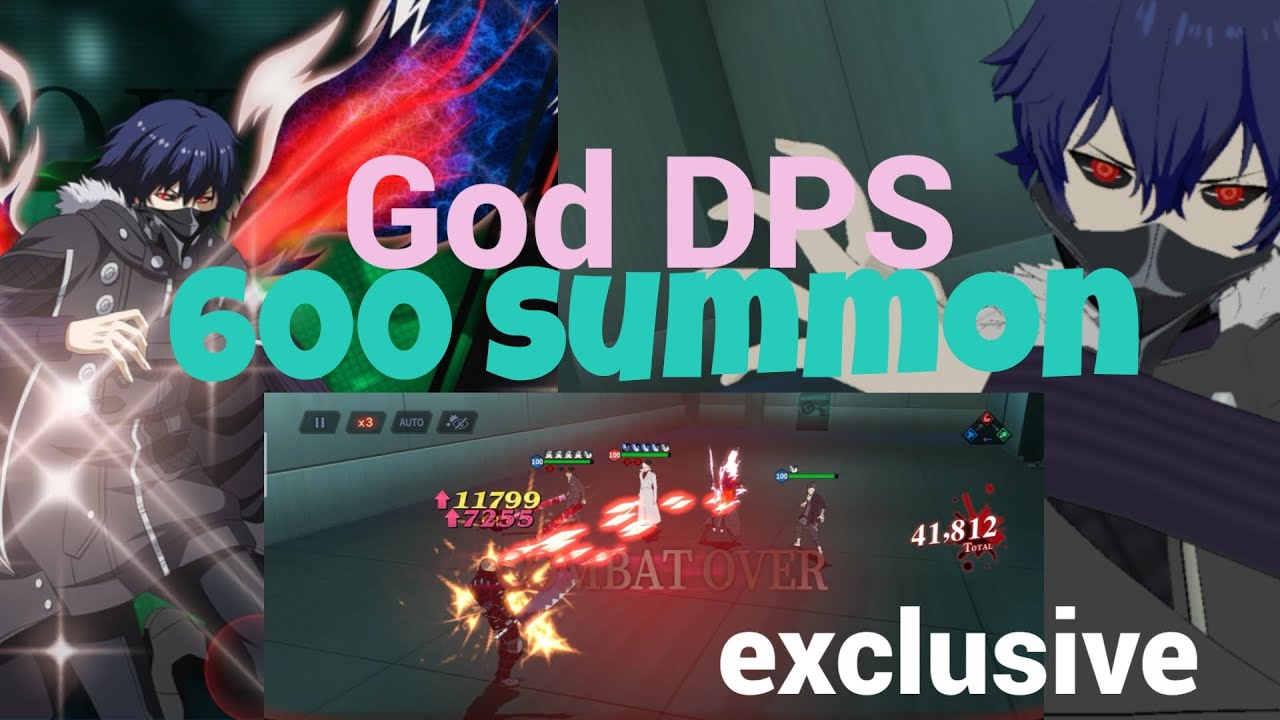 Tokyo Ghoul Break the chains - 600 Summon for Ayato Kirishima - Wings of Power-Seeker - God DPS!