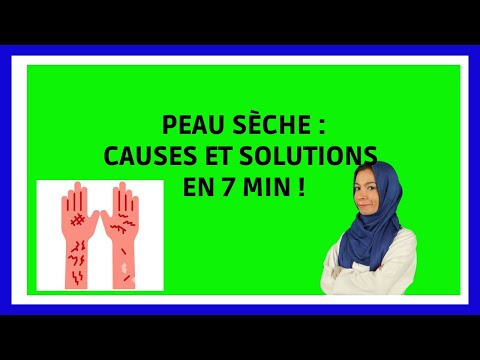 Causes de la PEAU SECHE et comment traiter la SECHERESSE CUTANEE ? Dr Noura Marashi réponds en 7 min