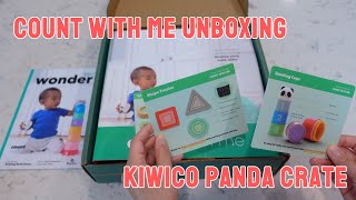 Count with Me KiwiCo Panda Crate for 11-18 Month Old Babies | Unboxing #5