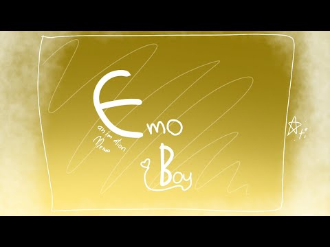 Emo Boy // Animation Meme Ft my oc //WARING:cringe and pinch voice and some bruh👌😎