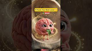 5 Foods Your Brain Loves | Brain Recovery Animation #shorts
