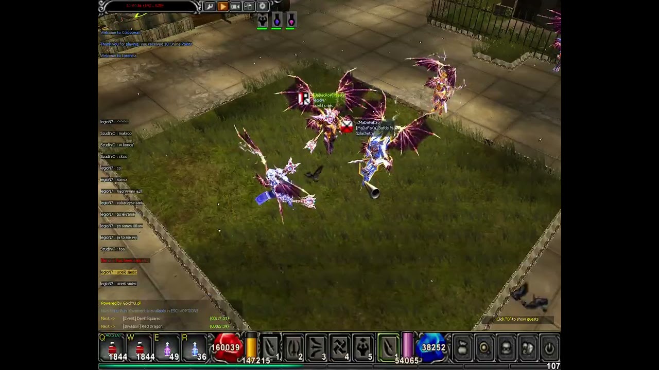 GoldMU    Player  legioN7  cz 3 szudi duele x3