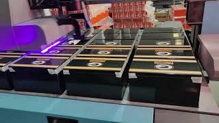 Blueprint 2513 UV flatbed printer printing customized gift box!