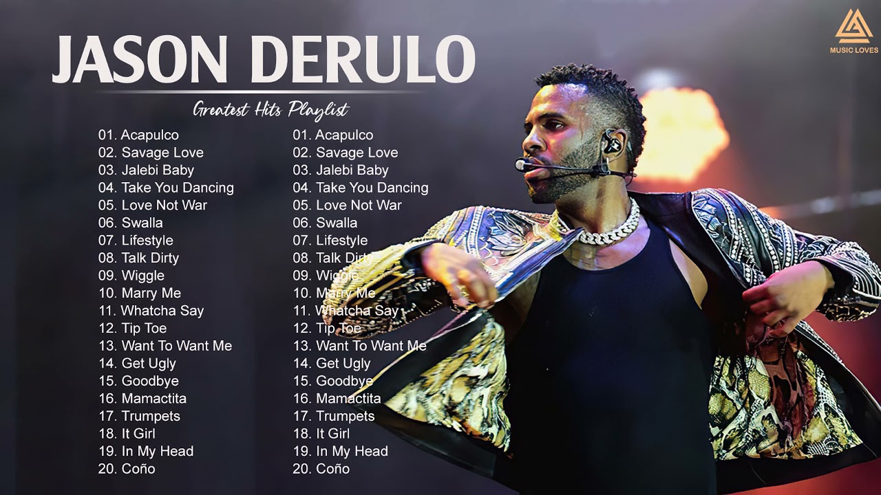 JasonDerulo Greatest Hits Full Album - Best Songs Of JasonDerulo Playlist 2021