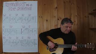 Guitar Lesson Little Melody For A Lazy Afternoon H.b.