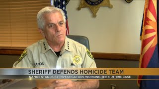 Famous In-Depth: Pima County Sheriff Nanos defends investigators in Nancy Guthrie case Profile
