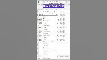 🔧 Find Everything You Need in Excel—Fast!  #spreadsheet #ytshorts #shorts #exceltips #excel