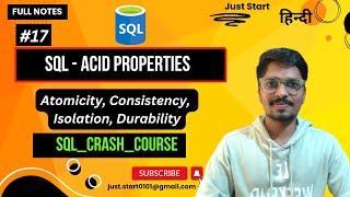 #17 SQL ACID Properties (Hindi) #coding  #programming #acid #hindi