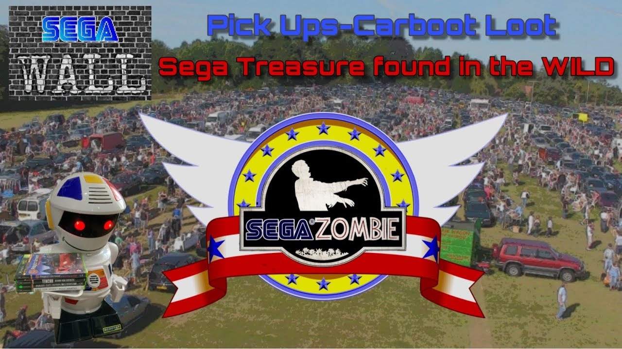 Sega Wall - pick ups -carboot loot - Sega treasure, found in the wild😳
