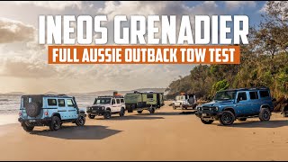 INEOS Grenadier Outback Tow Test  5000km, Two Caravans