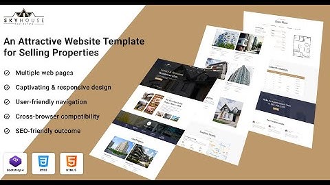 Real Estate Website Template in HTML 🏡 | Real Estate HTML & CSS Website Template