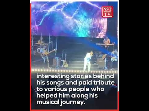 #Showbiz: Faizal Tahir's 17th anniversary concert a blast for fans