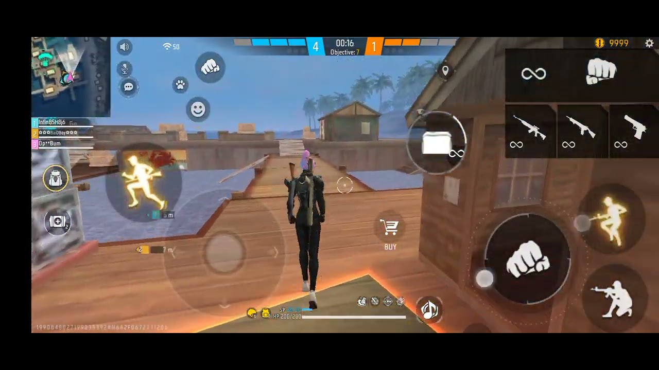 Custom challenge 2 v 3😱😱😱😱|| 