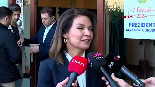 Azerbaycan İstanbul Başkonsolosu Mustafayeva: Bu seçimin tarihi önemi var