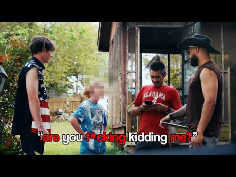 Redneck Pred Gets Busted in Front of his Wife!