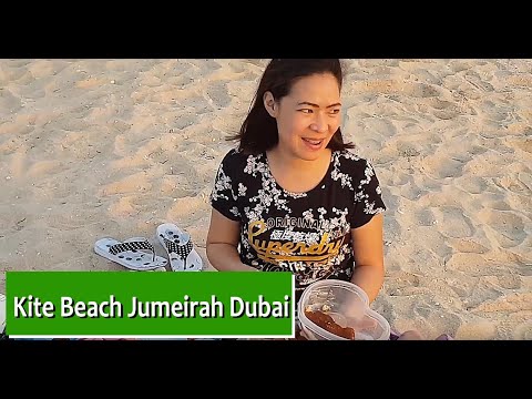 We visit Jumeirah Kite beach [Dubai]