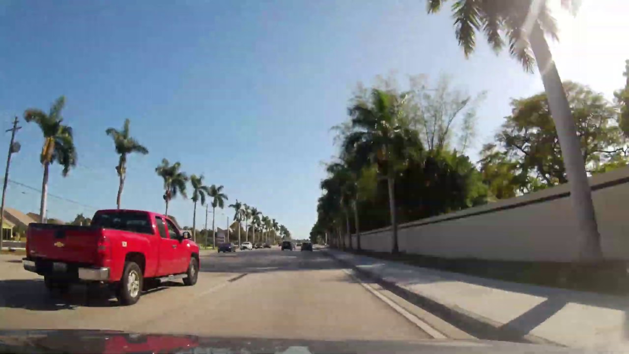 Driving from Fort Myers to Fort Myers Beach, Florida YouTube