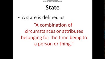 States and State graphs