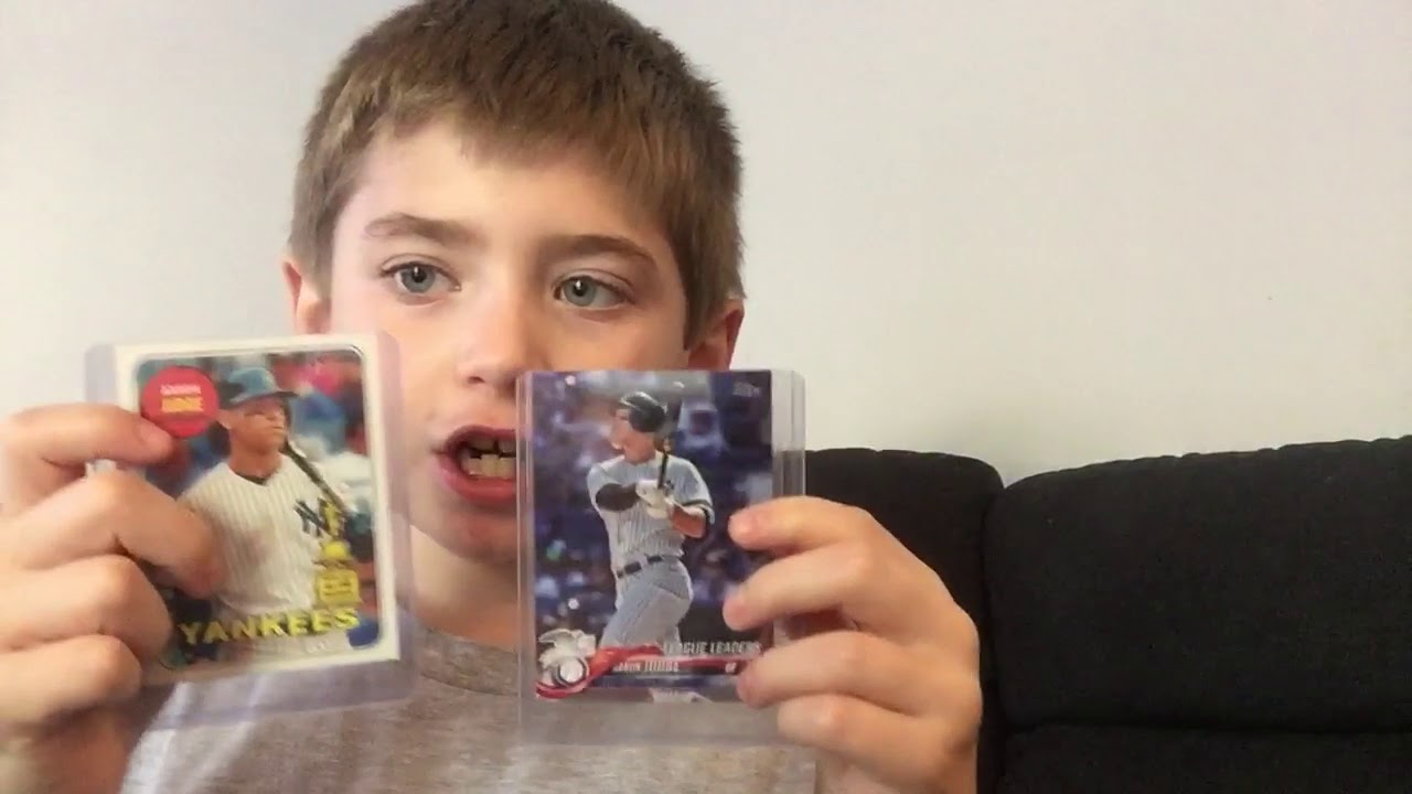Baseball card opening. Part 1 YouTube