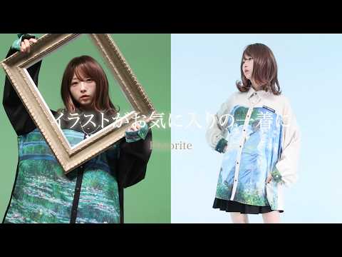 Favoriteオリジナル＊キャンバスシャツ-クロード・モネ-