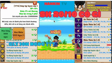Ngọc Rồng Online - Review sk 20/10 , glt cấp 4 có đáng giá ...