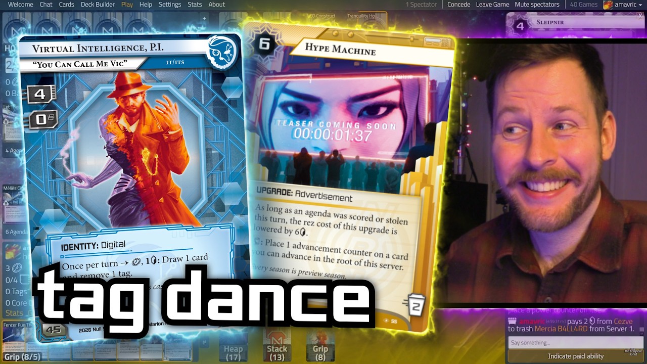Tag Dance - Netrunner // LIVE