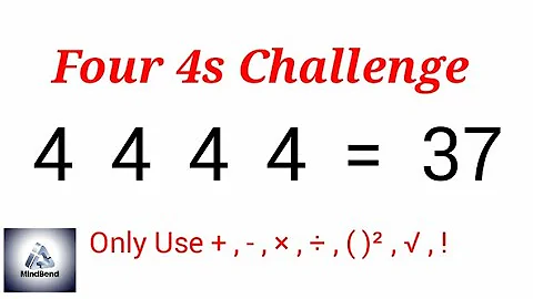 The Four 4s Challenge
