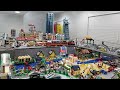 COMPLETE OVERVIEW: Huge 360 Square Foot LEGO City!!!