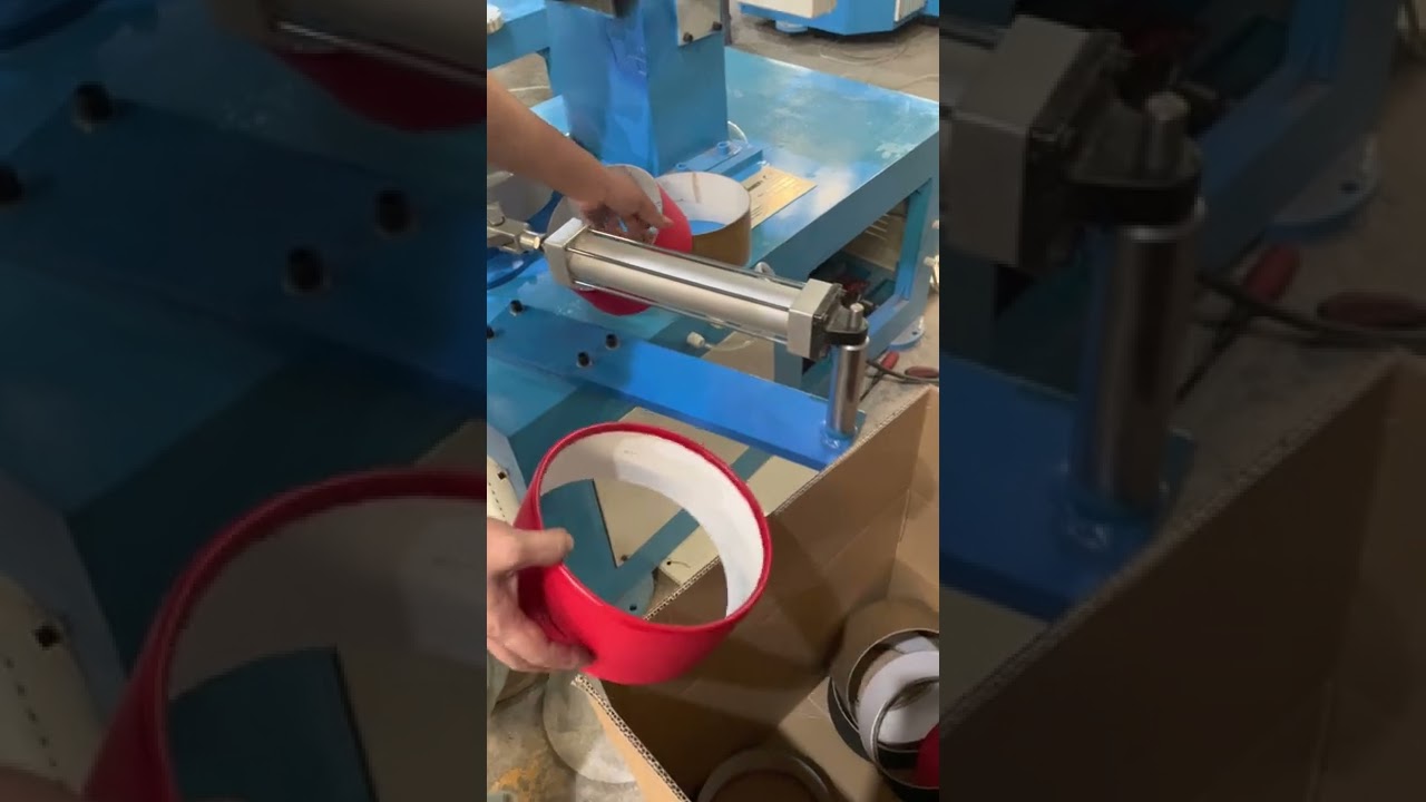 Big Size Paper Tube Curling Machine YouTube