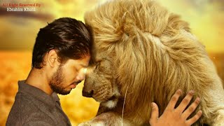 Picsart photo manipulation tutorial | Lion & Boy | Picsart editing tutorial | screenshot 5