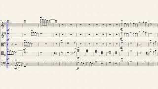 Memories Score(Violin 1, Violin 2, Viola, Cello, Bass)