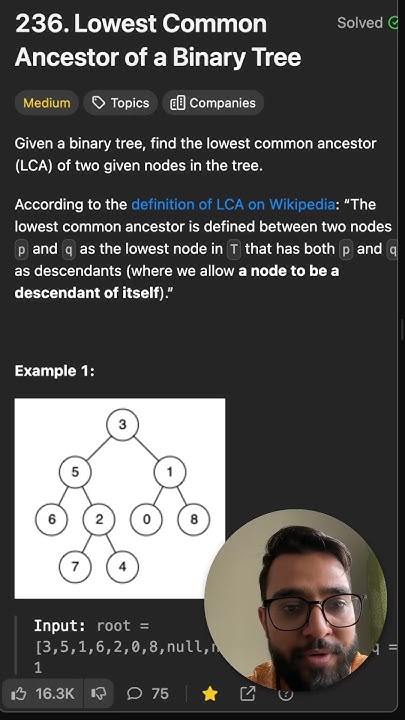 Lowest Common Ancestors | Leetcode 238 - YouTube