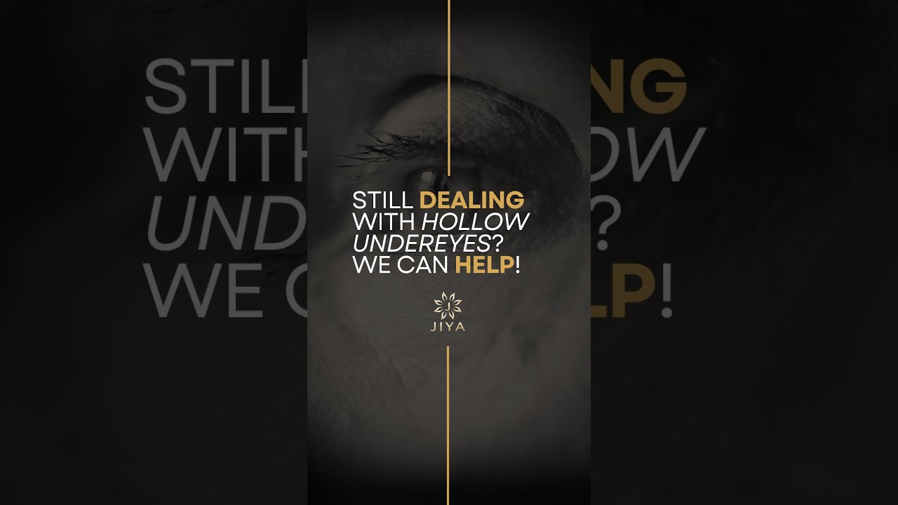 STILL DEALING WITH HOLLOW UNDER EYES? WE CAN HELP!