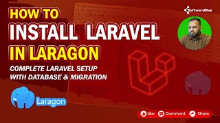 How to Install Laravel in Laragon using QuickApp | Complete Laravel Setup with Database &amp; Migration