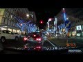 【重低音でドラレコ映像】 KENWOOD KNA-DR350 夜間テスト動画