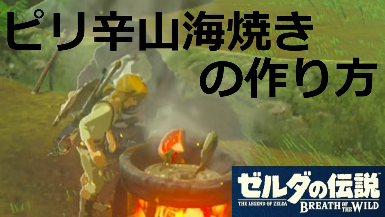 ゼルダの伝説 ブレス オブ ザ ワイルド 第5回 ピリ辛山海焼きを作って防寒着を入手します Youtube