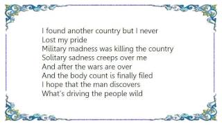 Crosby Stills  Nash - Military Madness Lyrics