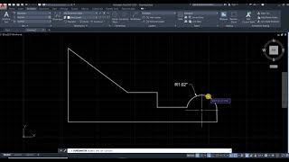 41e- How to use radius and Diameter Dimension | AutoCAD 2020 from Basic to Advance Features