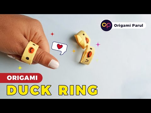 DIY Duck Ring