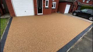 Resin Bound Gravel Installation Using The Resin Bull's MeshAndGo & BullBase