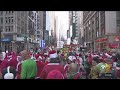 Hundreds of people flood Midtown for 2022 SantaCon