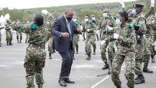 SEE WHAT HAPPENED AS PRESIDENT UHURU PRESIDED OVER NYS PASS OUT PARADE 2021 IN GILGIL!!