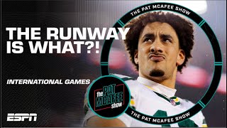 RUNWAY LENGTH? Packers WON’T be playing international games because of this?! | The Pat McAfee Show