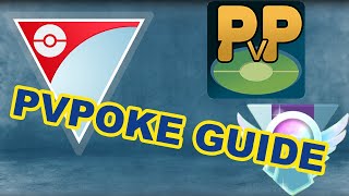BEGINNER'S GUIDE TO PVPOKE #POKEMONGO  #GO BATTLE LEAGUE