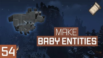 Minecraft 1.18.2 Fabric Modding | BABY ENTITIES
