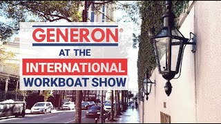 GENERON at International WorkBoat Show New Orleans 2023