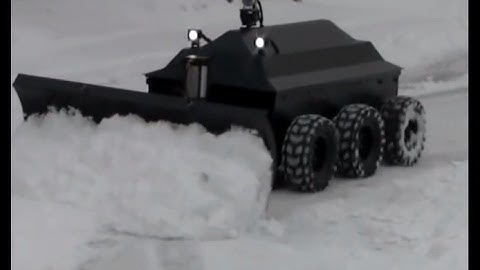 RoboPlow - The Snowplow Robot