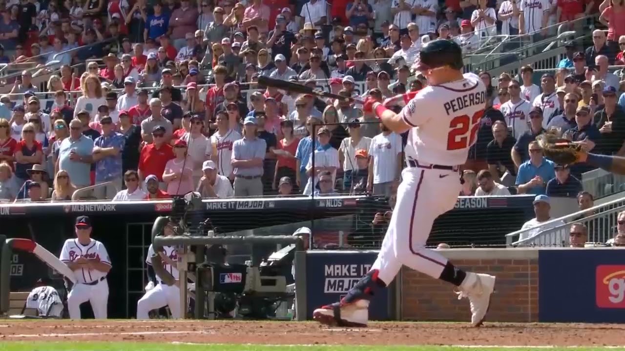 Joc Pederson Crushes Pinch Hit Home Run To Give Braves The Lead ...